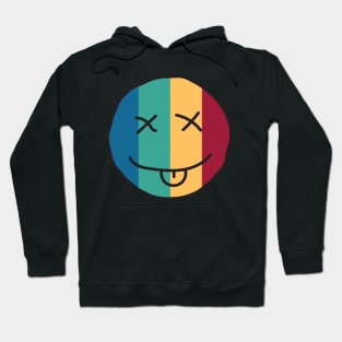 Rainbow face Hoodie